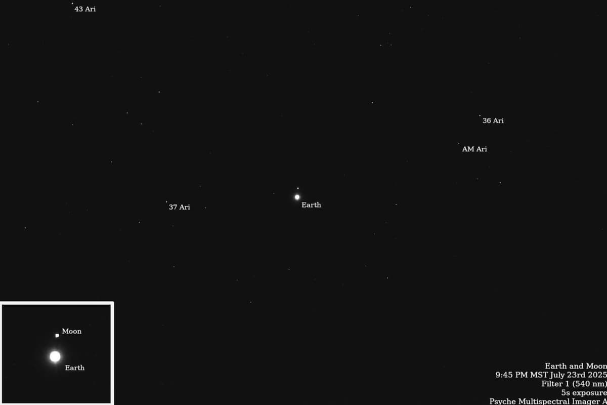 NASA Yer va Oyni 290 million kilometr masofadan ko‘rsatdi