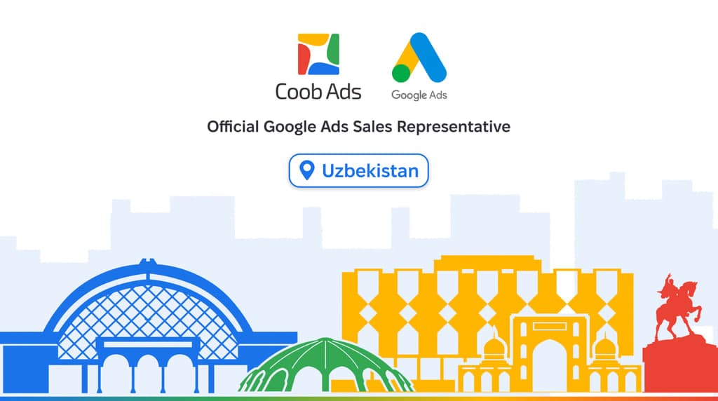 Coob Ads стал официальным Google Ads Sales Representative в Узбекистане