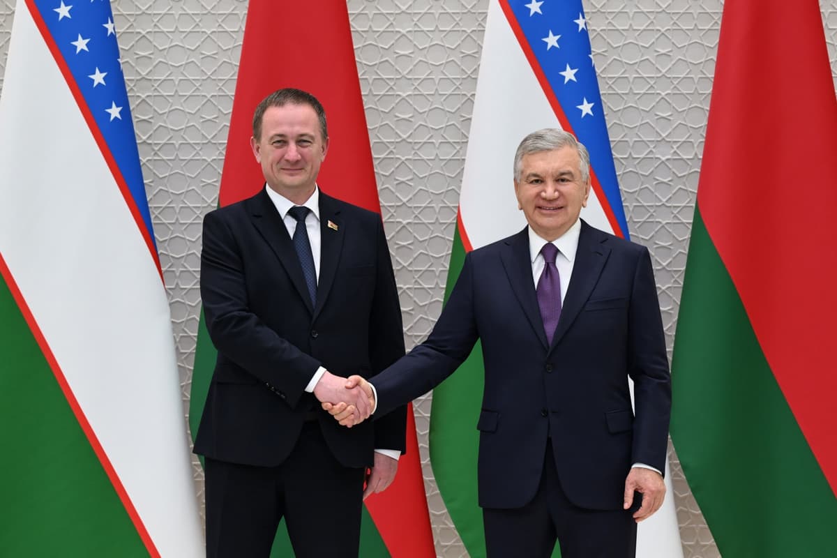 Shavkat Mirziyoyev Belarus bosh vaziri bilan uchrashdi