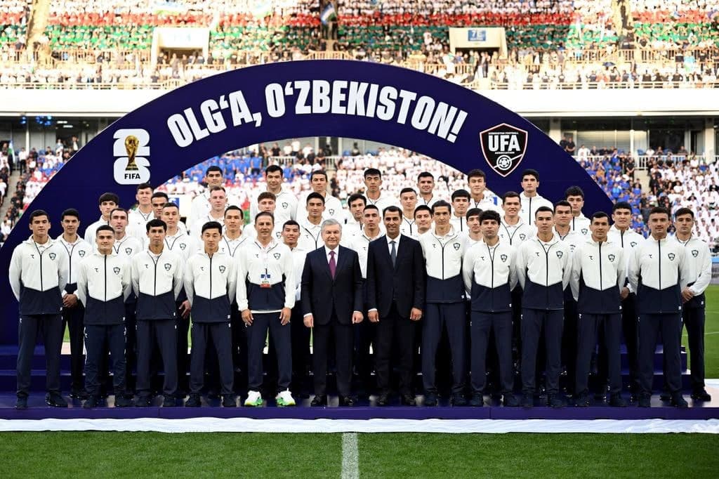 «Olg‘a O‘zbekiston!»: O‘zbekiston terma jamoasini JCh–2026 ga kuzatish marosimi qanday o‘tdi?
