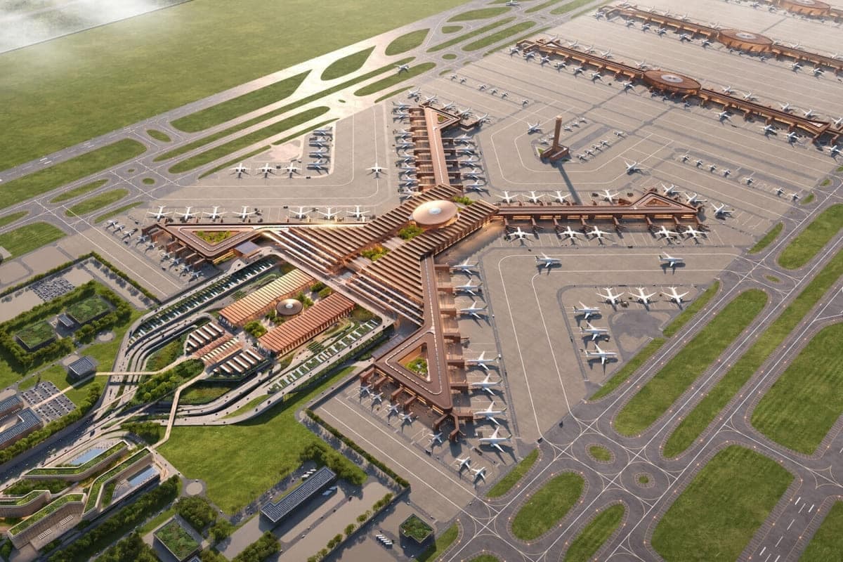 Фото: Bishoftu aeroporti loyihasi / © Zaha Hadid Architects