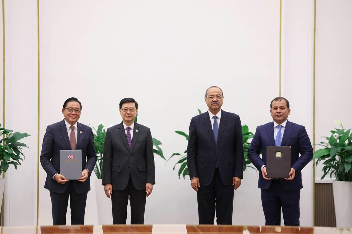 Uzbekistan, Hong Kong to establish joint business council