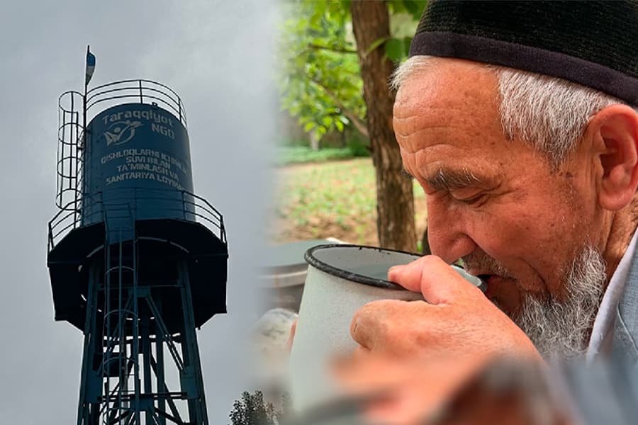 “WASH Uzbekistan” loyihasi 25 ming o‘zbekistonlikni toza ichimlik suvi bilan ta’minlash imkonini beradi