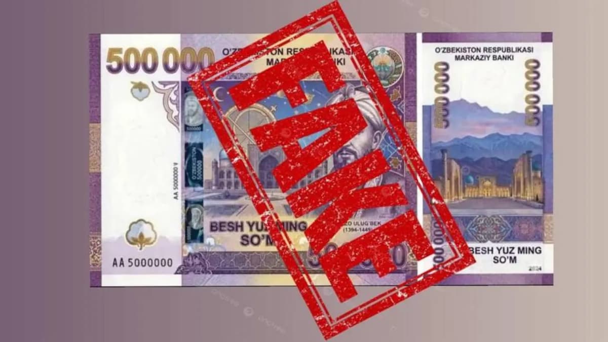 500 минг сўмлик янги банкнот ҳақидаги хабарлар асоссиз — Марказий банк