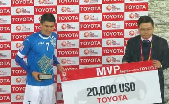 Odil Hamrobekov musobaqaning eng yaxshi futbolchisi deb topildi!