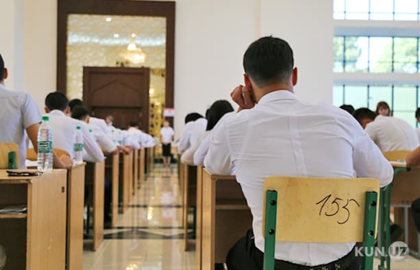 Test sinovlari bir necha kun davomida o‘tkaziladi, abituriyent o‘z natijasini o‘sha kundayoq biladi