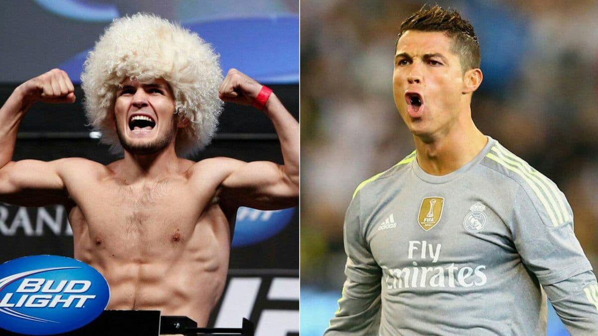 Habib Nurmagomedov va Krishtianu Ronaldu o‘zaro sovg‘alar almashdi