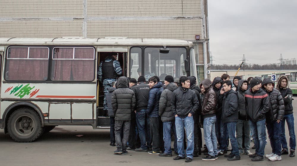 Moskva oblastida qariyb 100 nafar noqonuniy migrant ushlandi