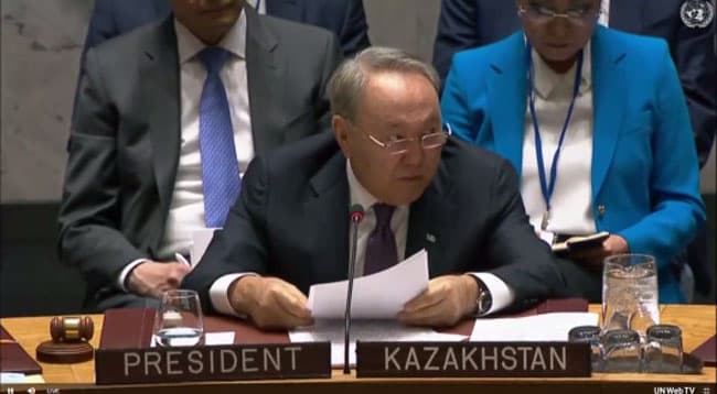«Qozog‘iston tayyor» - Nazarboyev KXDR haqida gapirdi