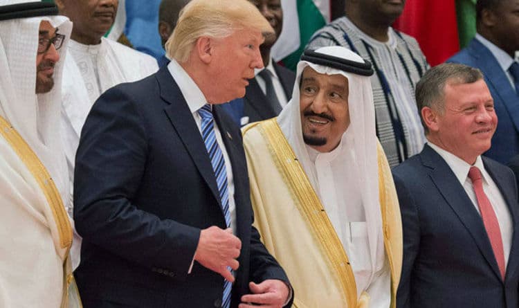 Tramp va Saudiya Arabistoni qiroli o‘rtasida muloqot bo‘lib o‘tdi