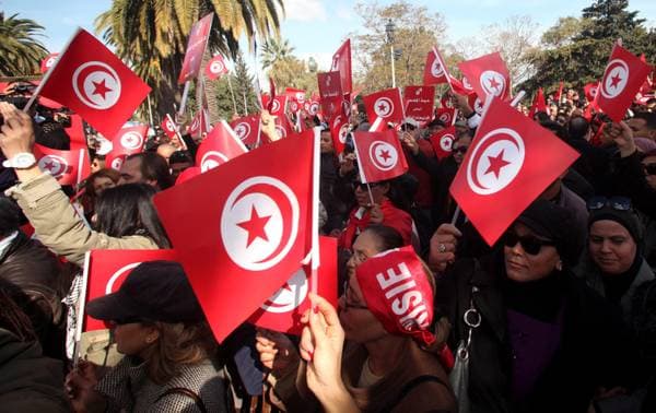 Endi Tunis. Mamlakatda ommaviy namoyishlar o‘tkazilmoqda