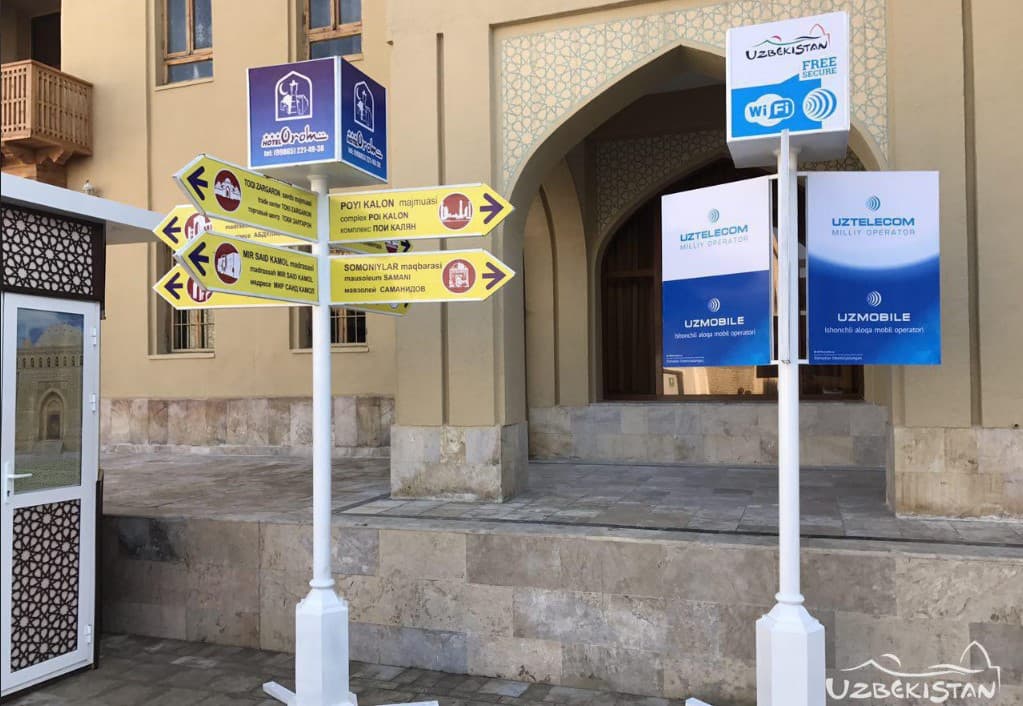 Bepul Wi-Fi: Buxoroning tarixiy qismida to‘g‘ridan-to‘g‘ri efirlar qilish imkoni paydo bo‘ldi