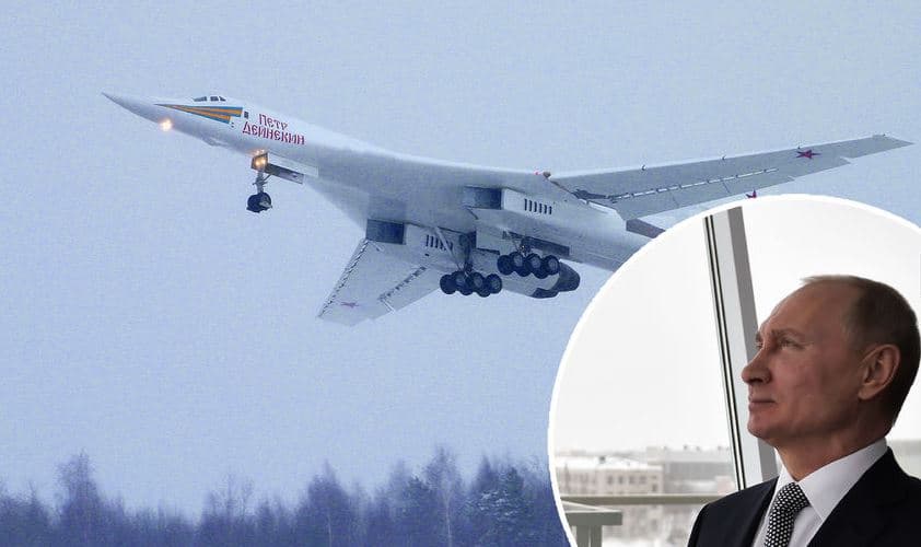 Putinga yangi strategik raketa tashuvchi samolyot namoyish qilindi