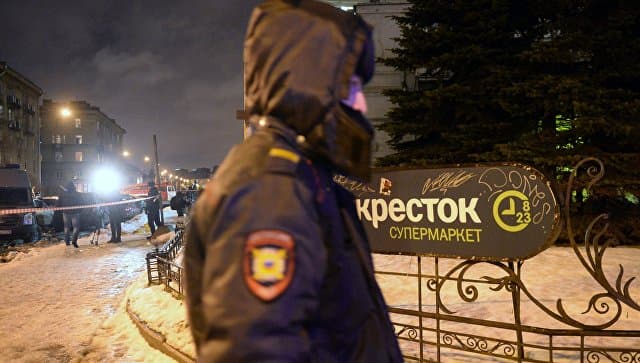 Sankt-Peterburgdagi do‘konlardan birida portlash sodir bo‘ldi