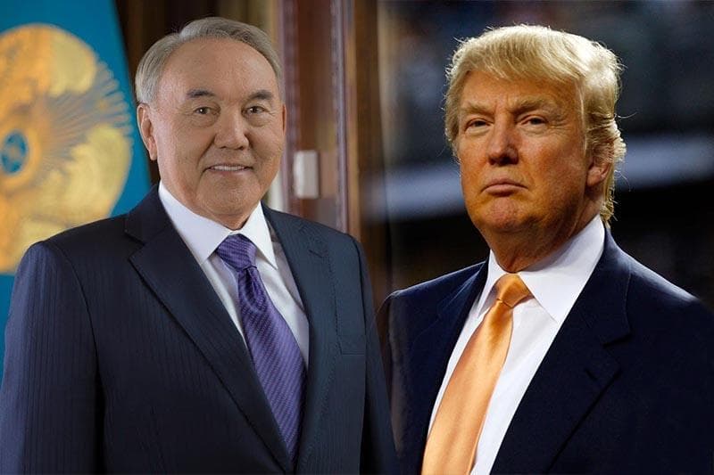 Nazarboyev Tramp bilan nimalarni muhokama qiladi?