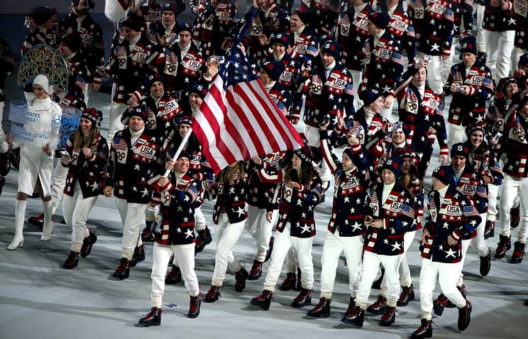 AQSh Pyongchangga qishki Olimpiadalar tarixidagi eng ko‘p sonli terma jamoani yuboradi  