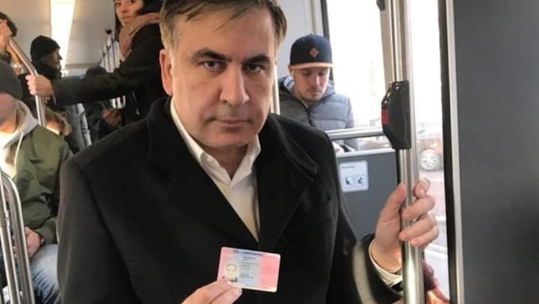 Saakashvili Niderlandiyaning shaxsni tasdiqlovchi hujjatini oldi