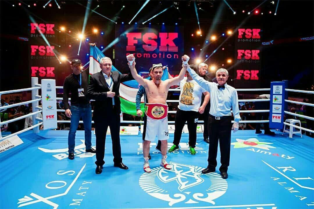 O‘zbekistonlik Jamshid Najmiddinov professional ringda jahon chempionligini qo‘lga kiritdi