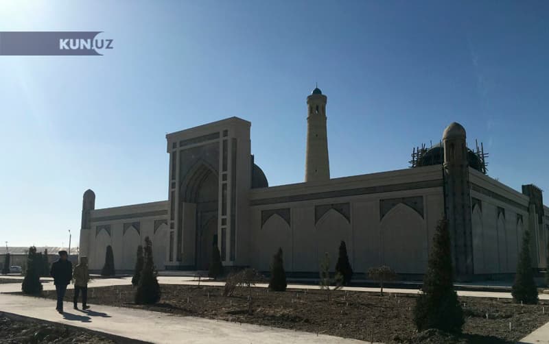 Urganch shahrida 4000 kishini sig‘dira oladigan jome masjid qurilmoqda