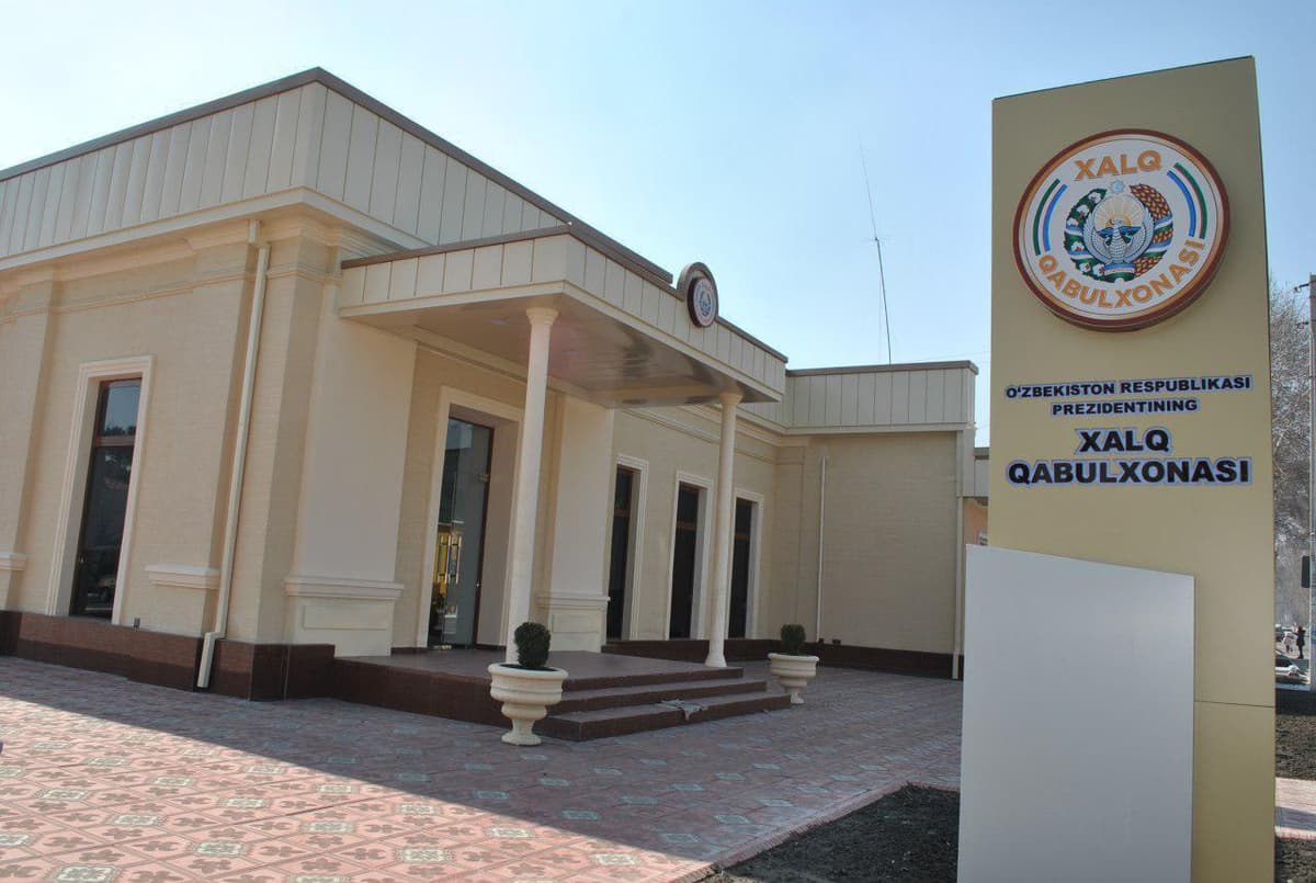 Tuman va shaharlarda Xalq qabulxonalarining yangi binolari quriladi