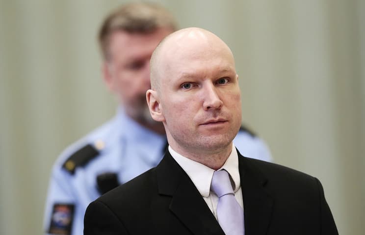 Breyvik afsusda ekani haqida birinchi marta ma'lum qildi