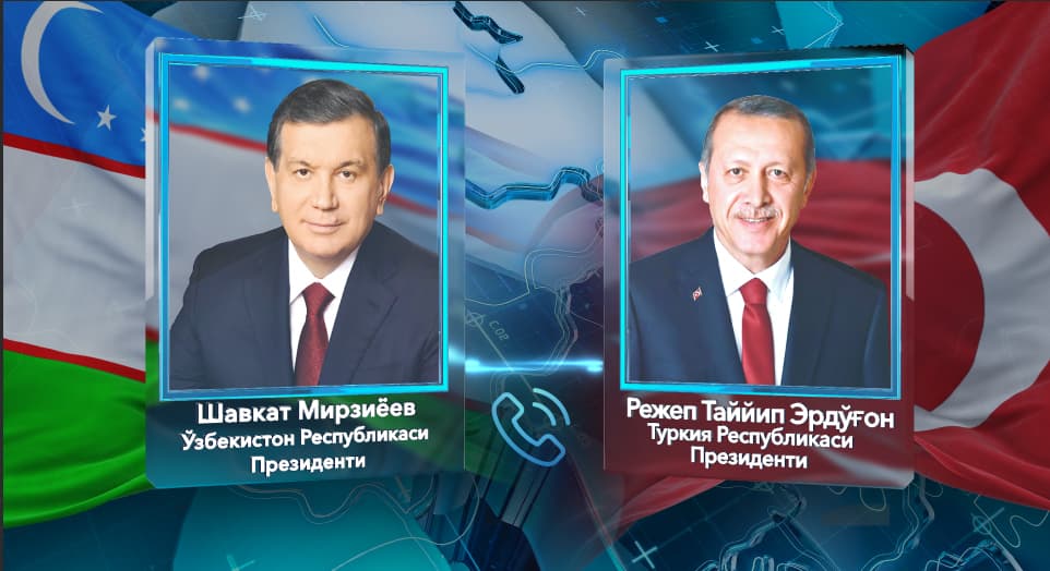 Шавкат Мирзиёев Эрдўған билан телефон орқали мулоқот қилди
