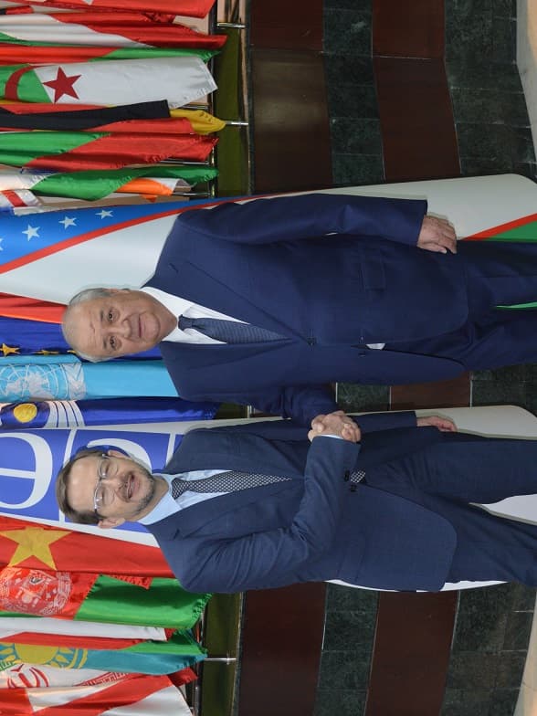 Abdulaziz Komilov YeHXT bosh kotibi bilan uchrashdi