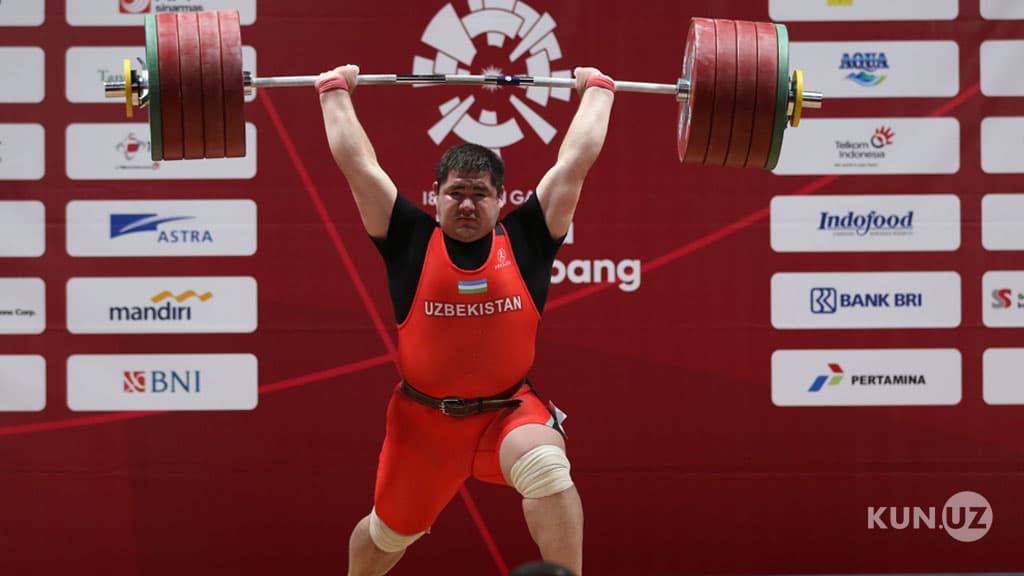 Og‘ir atletika. Rustam Jangabayev jahon chempionatida ikkita bronza medalini qo‘lga kiritdi