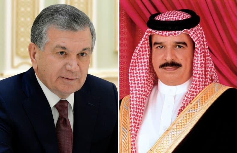 Shavkat Mirziyoyev congratulates King of Bahrain on Independence Day