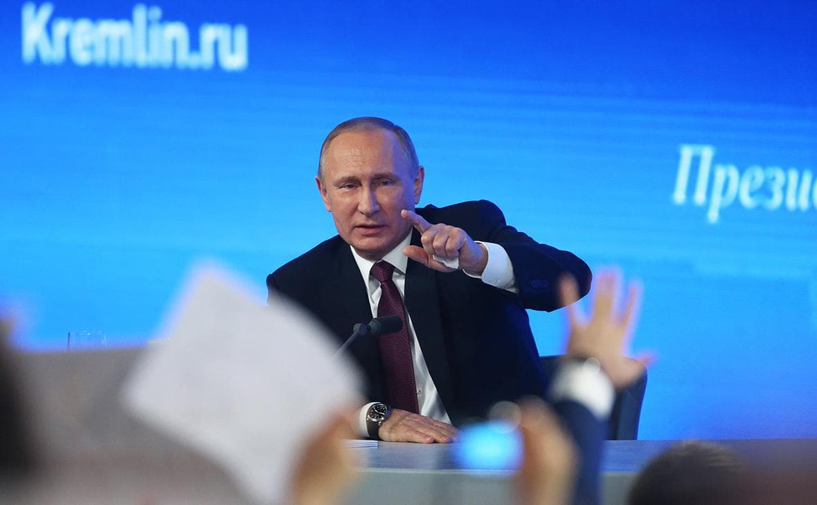 Putinning an'anaviy matbuot anjumani sanasi ma'lum bo‘ldi