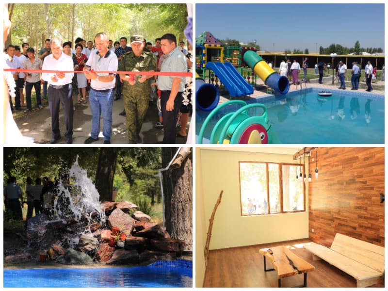 Chinoz tumanida bir kunda 3 ta turistik obekt foydalanishga topshirildi