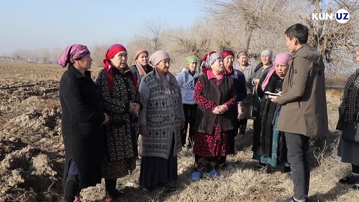 Yangiyo‘llik dehqonlar: «Oyliksiz ishlaymiz, qulupnay ekib tirikchilik qilamiz, lekin shuni ham buzib tashlashyapti» 