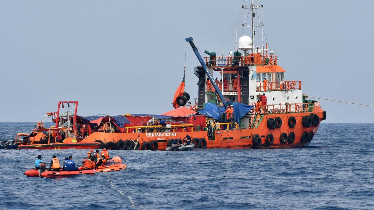 Indoneziyada aviahalokat qurbonlarini qidirish amaliyoti yakunlandi