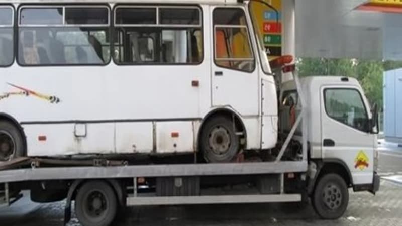 В Наманганской области перевернулся рейсовый автобус с пассажирами
