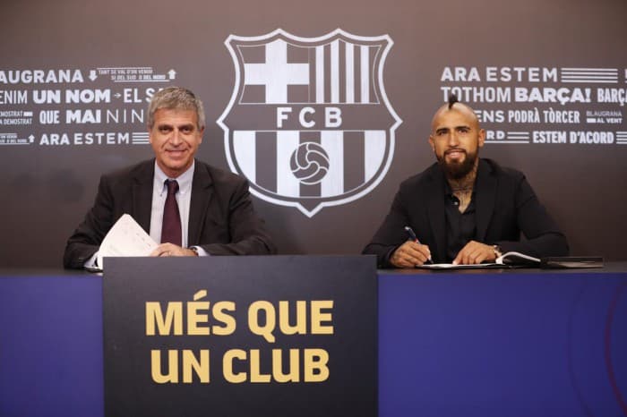 Rasman: Vidal «Barselona» futbolchisi
