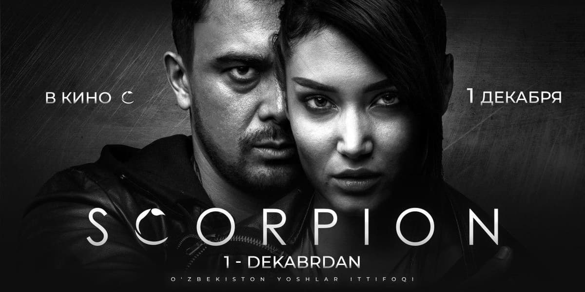 SCORPION filmining treyleri 1 million martadan ortiq tomosha qilindi