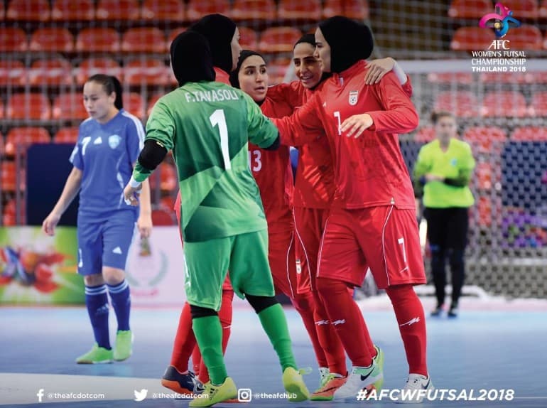 Osiyo chempionati. O‘zbekiston ayollar futzal terma jamoasi Eronga mag‘lub bo‘ldi