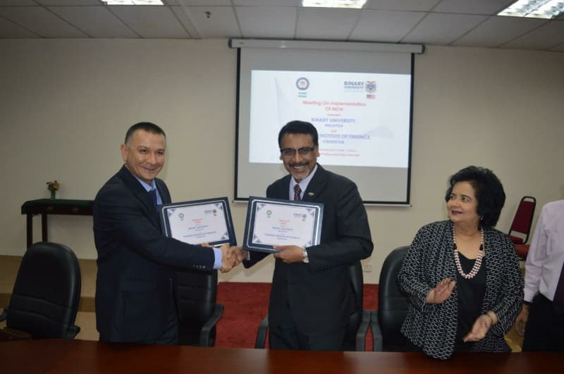 Toshkent moliya instituti Malayziyaning nufuzli universitetlari bilan hamkorlik aloqalarini o‘rnatdi