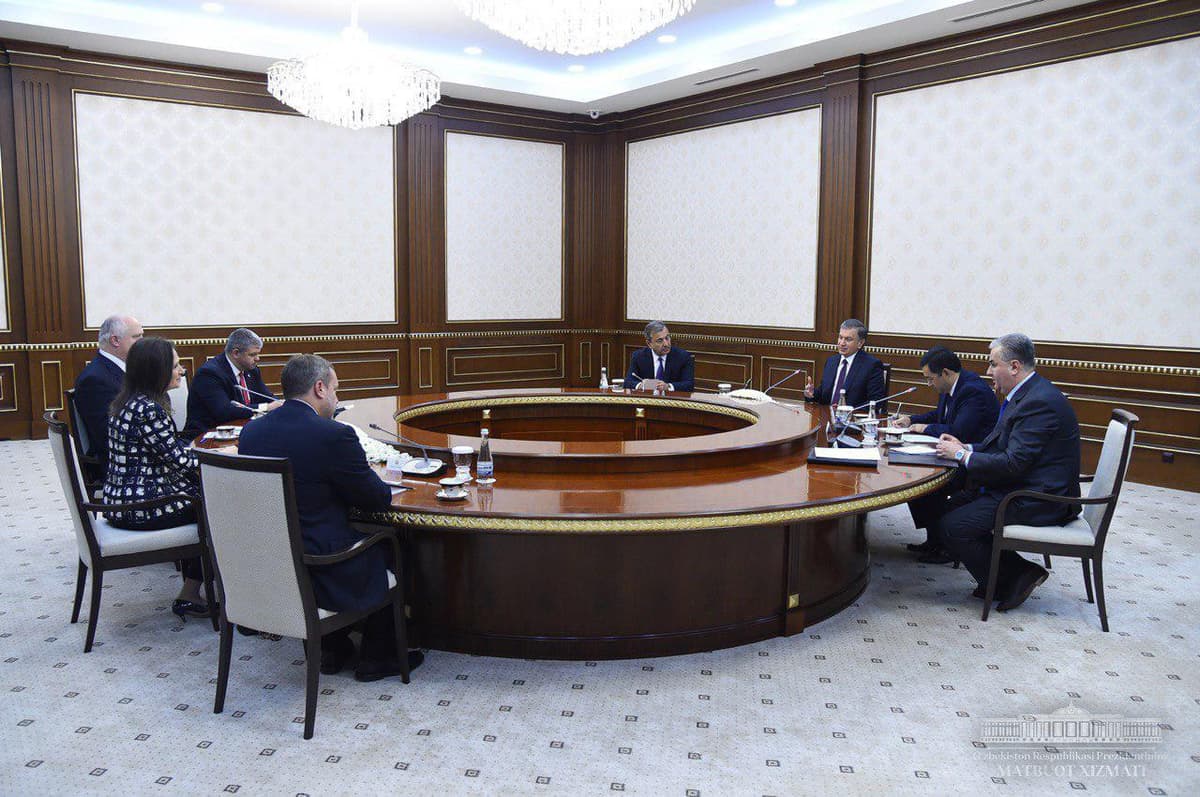 Prezident Amerika – O‘zbekiston savdo palatasi delegatsiyasini qabul qildi