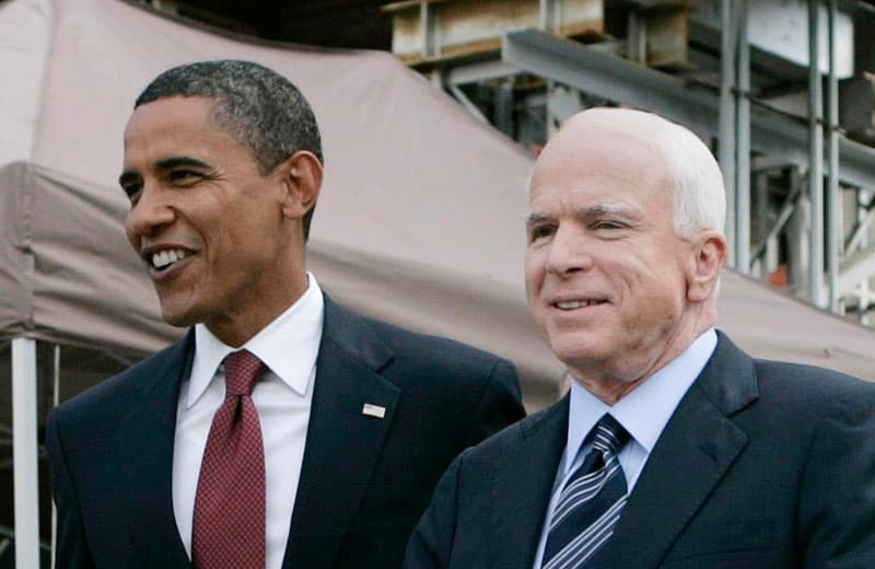 Makkeyn Bush va Obamaga o‘z dafn marosimi bo‘yicha iltimos bilan chiqqan