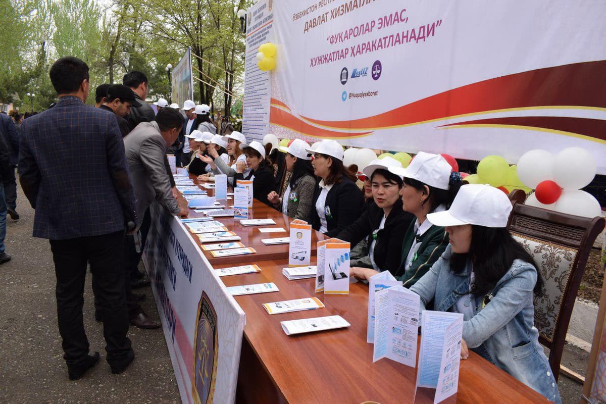 Andijonda Adliya vazirligi tashabbusi bilan “Huquqiy axborot kunlari” o‘tkazildi