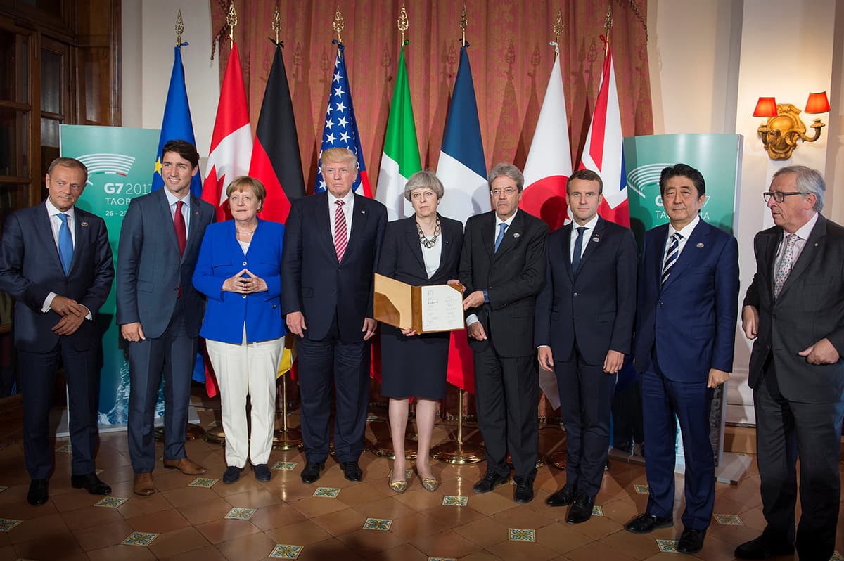 G7 Россияни беқарорлаштирувчи ҳаракатларда айблади