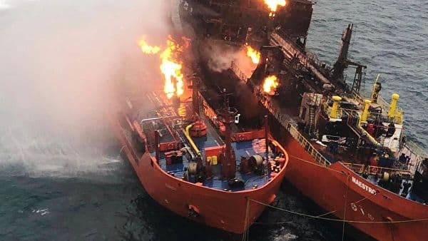 Erdo‘g‘an Kerch bo‘g‘ozidagi yong‘inda 16 turkiyalik halok bo‘lganini ma'lum qildi