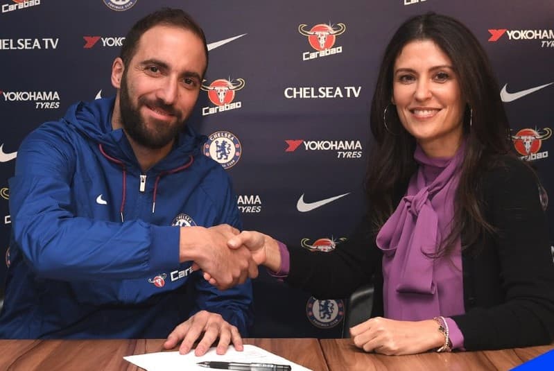 Iguain «Chelsi»ga o‘tdi