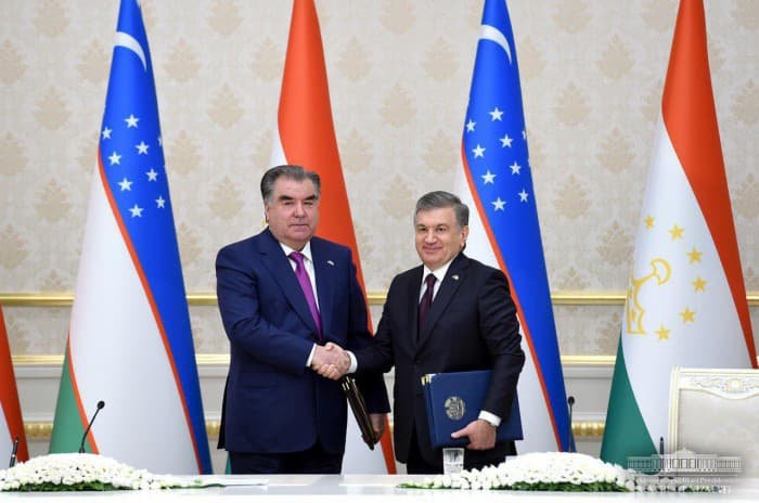 O‘zbekiston va Tojikiston strategik sherik davlatlarga aylandi