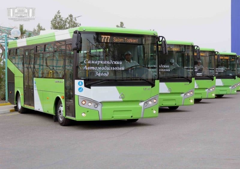 Toshkentga yana 48 ta yangi avtobus keltiriladi