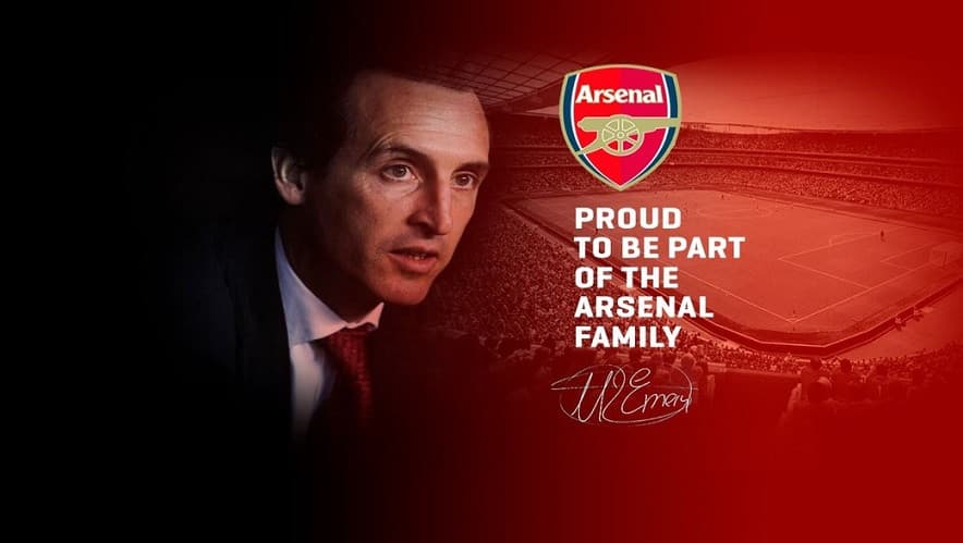 Unai Emeri «Arsenal»ga bosh murabbiy bo‘lganini e'lon qildi