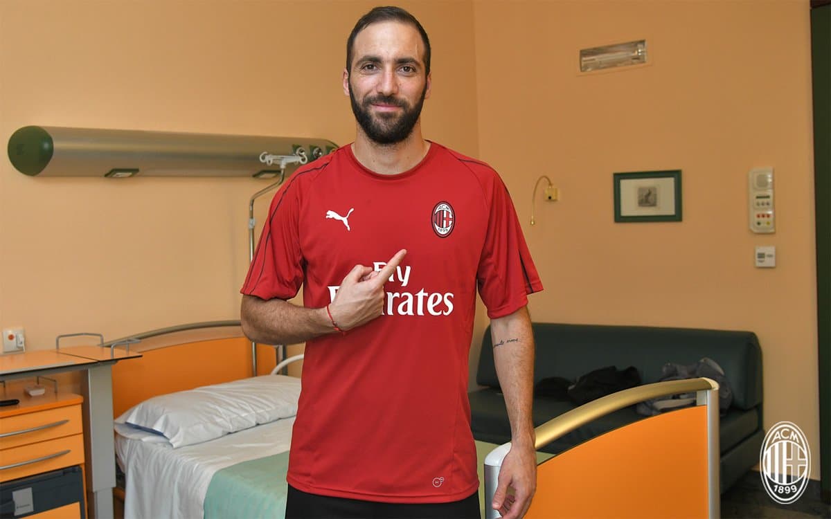«Milan» Gonsalo Iguain transferini e'lon qildi