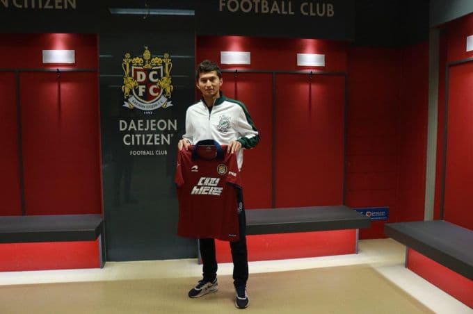 Shohruh Gadoyev Janubiy Koreya klubiga o‘tdi