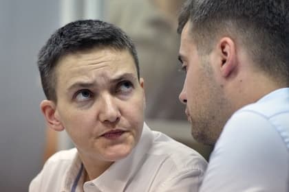 Nadejda Savchenko Ukraina prezidentligiga nomzod etib ko‘rsatildi